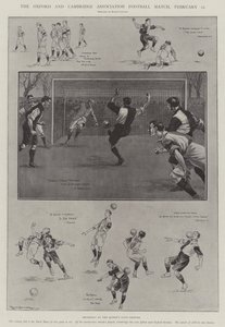 The Oxford and Cambridge Association Football Match, 22 February by Ralph Cleaver